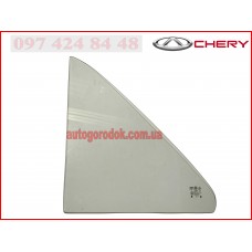 Стекло двери задней левое (глухое) Chery Amulet