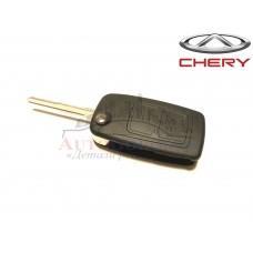 Ключ зажигания (заготовка) (без чипа) выкидной Chery Elara/T11