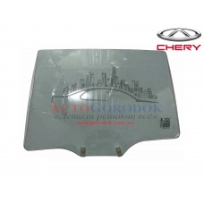 Стекло двери задней левой (оригинал) Chery Kimo
