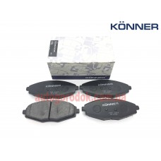 Колодки тормозные передние Chery QQ KONNER