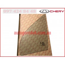 Стекло двери передней левой (форточка) (оригинал) Chery QQ
