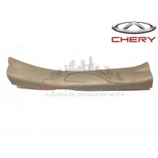 Накладка порога заднего внутренняя (серая) левая Chery Tiggo