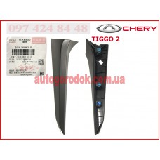 Накладка боковая левая заднего стекла (пластик) (оригинал) Chery Tiggo 2