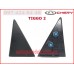 Накладка двери задней левой (треугольник) Chery Tiggo 2/2 Pro