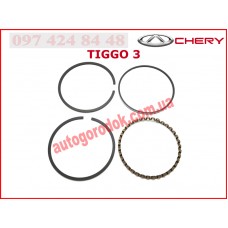 Кольца поршневые STD 1.6 (на 1 поршень) (оригинал) Chery Tiggo 3