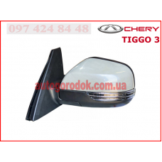 Зеркало заднего вида левое (с обогревом) (оригинал) Chery Tiggo 3