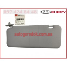 Козырёк солнцезащитный левый (серый) (оригинал) Chery Tiggo 3