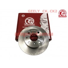 Диск тормозной передний (с АБС) Geely CK TANGUN